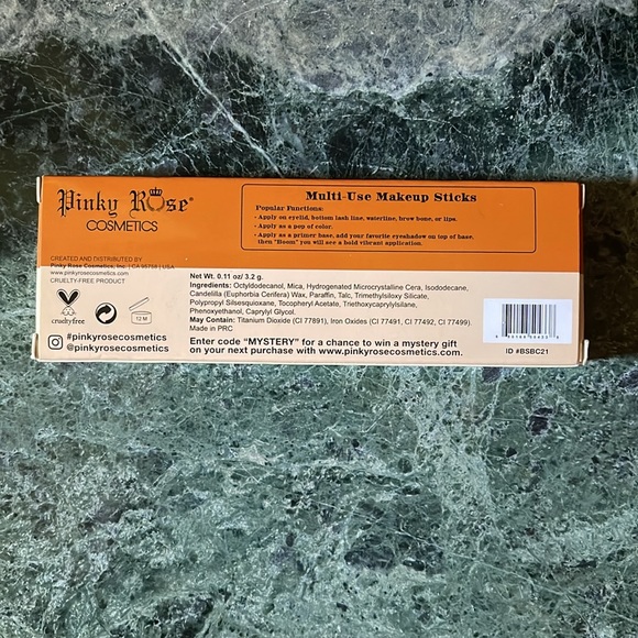 NIB Pinky Rose Pump Your Bass multiuse makeup sticks in Jazz and Hip Hop. - Picture 2 of 7